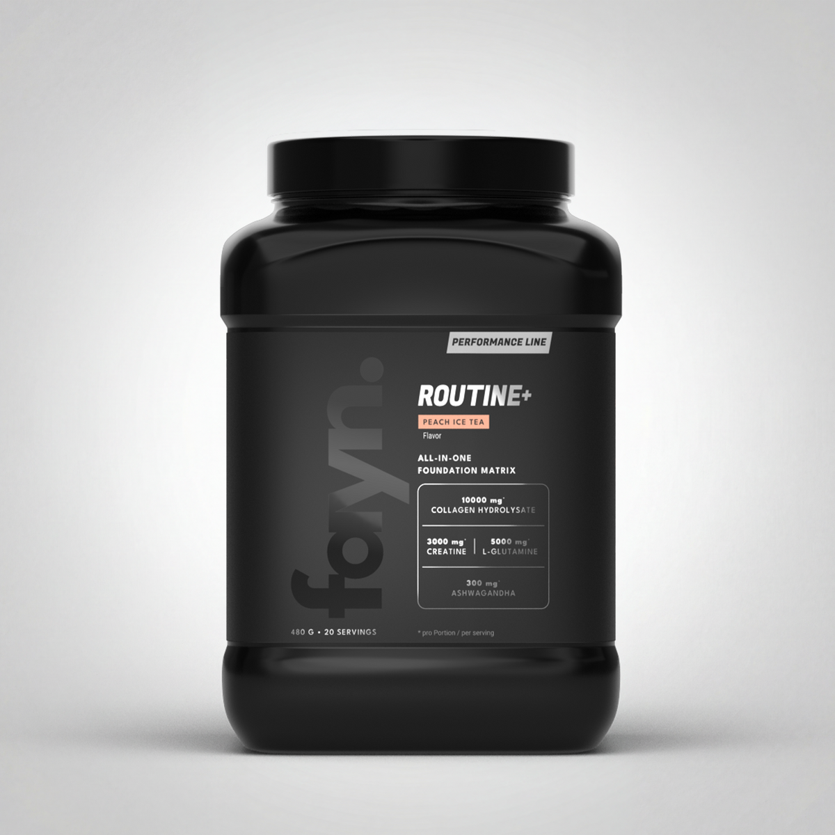 Routine+ - Peach Ice Tea / 480g