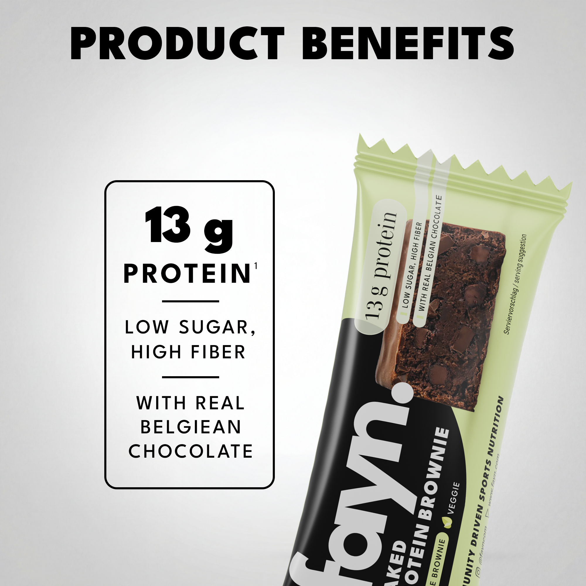 Baked Protein Brownie